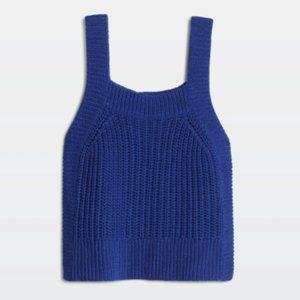 Aritzia Wilfred Blue Caumont Knitted Tank